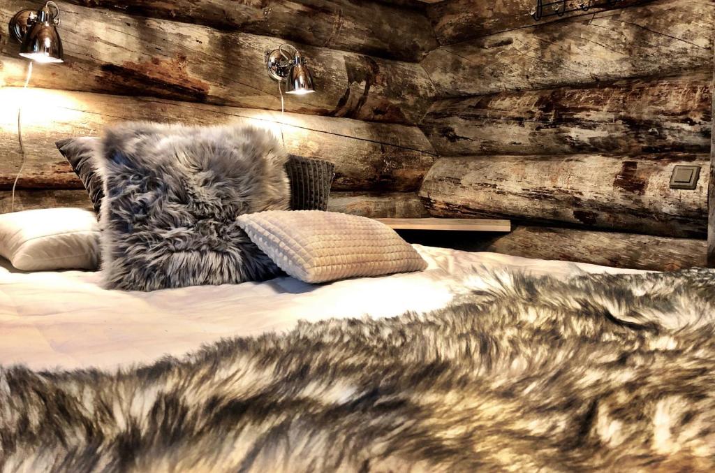 Гостиная зона в Ruka Chalet Plage Oliver