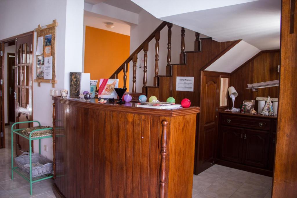 Kuchyň nebo kuchyňský kout v ubytování Simabo's Backpackers' Hostel