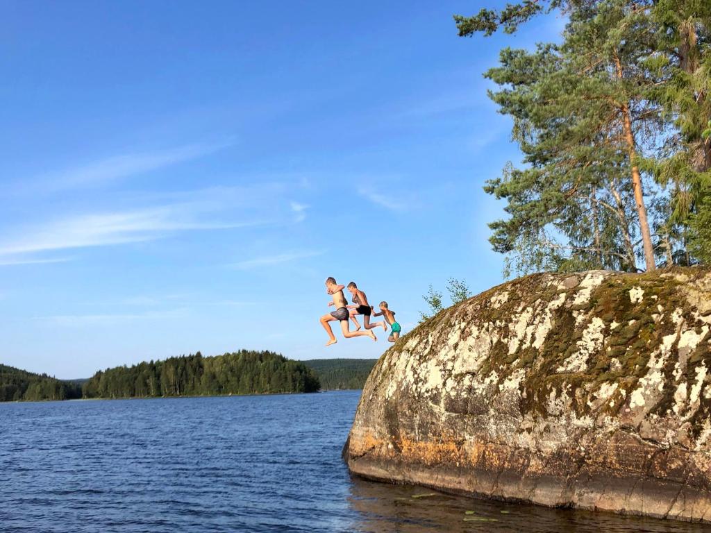 Příroda nedaleko prázdninového domu