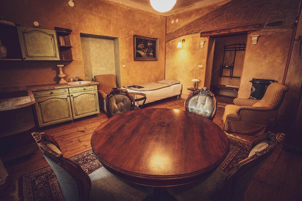 Posezení v ubytování Apartmány č.p. 9