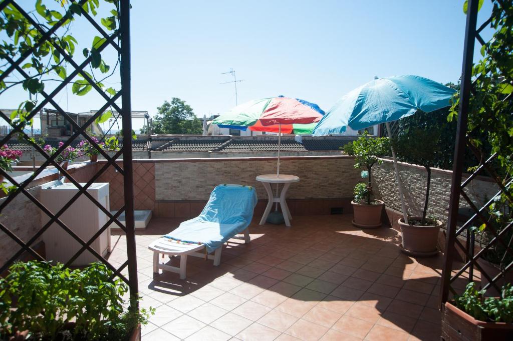 Balkón nebo terasa v ubytování Casa Vacanze Trinacria
