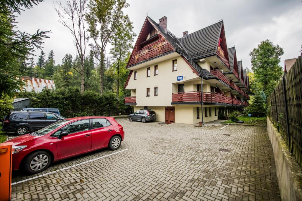 Budova, v ktorej sa apartmán nachádza