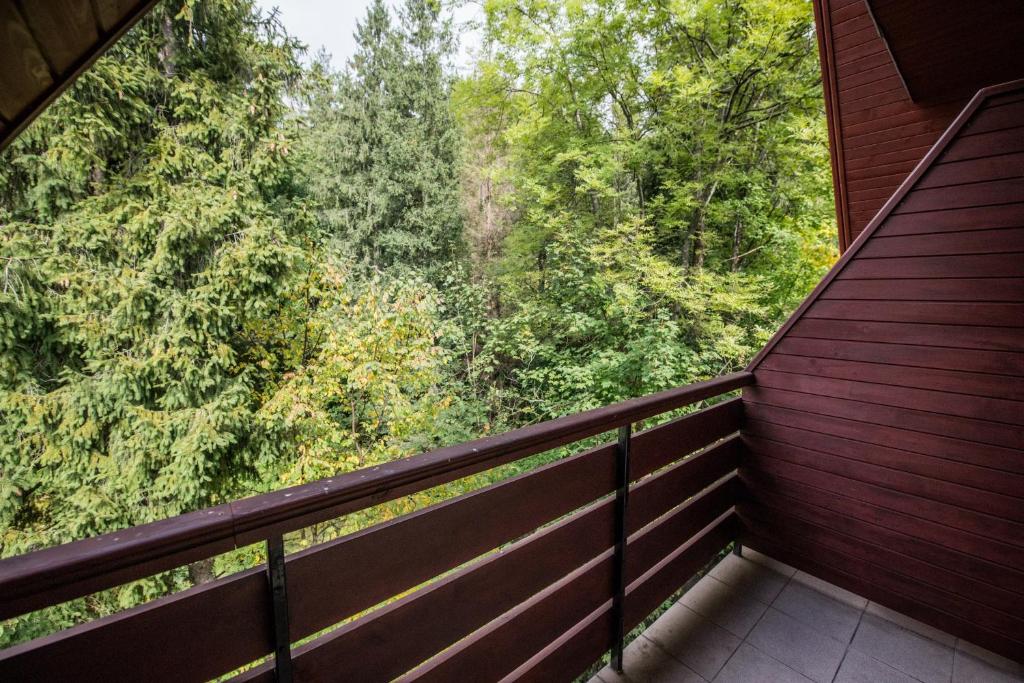 Balkón alebo terasa v ubytovaní RentPlanet - Apartamenty Bulwary Słowackiego