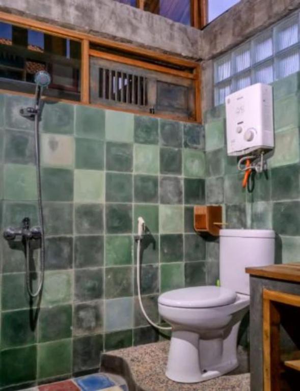Koupelna v ubytování Lorong Homestay