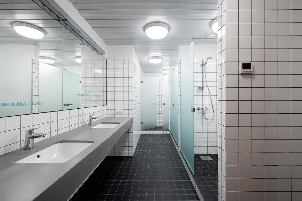 Koupelna v ubytování Neotel