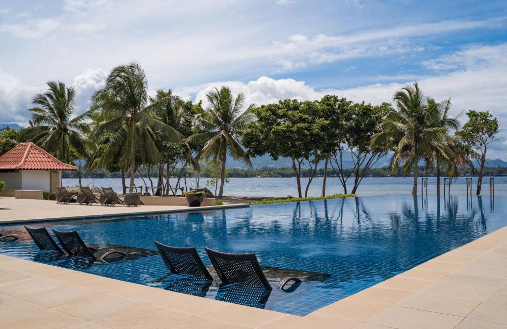 Bazén v ubytování Dusit Thani Lubi Plantation Resort nebo v jeho okolí