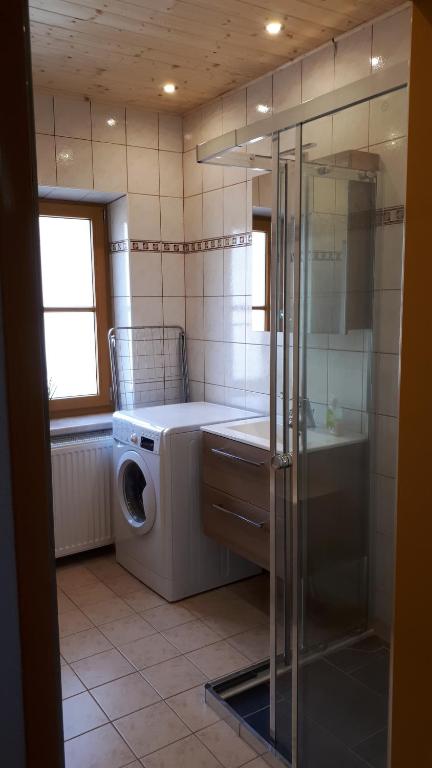 Koupelna v ubytování Ferienhaus Buxbaum