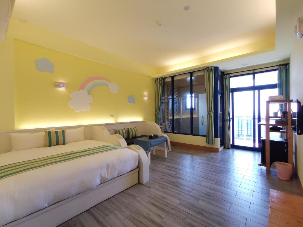 Posezení v ubytování Love Ocean & Happy Bay HomeStay
