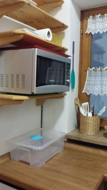 TV a/nebo společenská místnost v ubytování Ferienwohnung Haiber