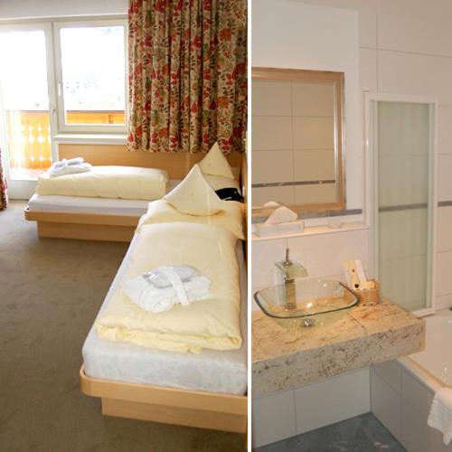 Postel nebo postele na pokoji v ubytování Hotel Anemone