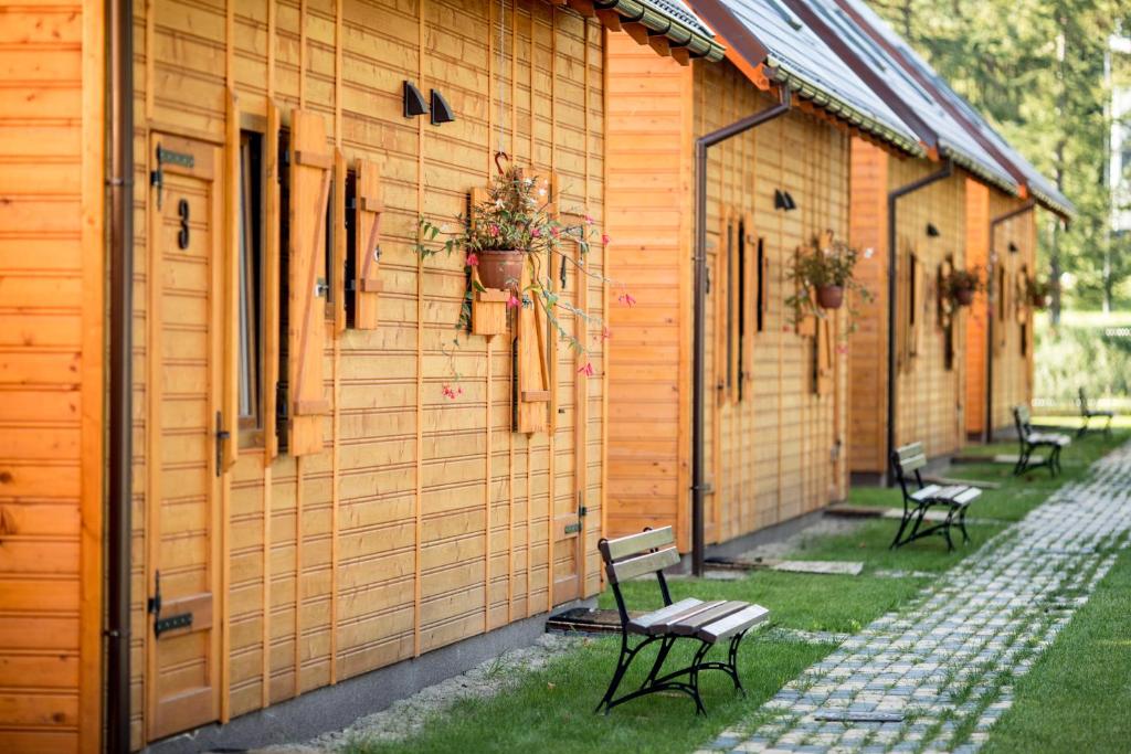 Zahrada ubytování Ośrodek Wczasowy Maliwa