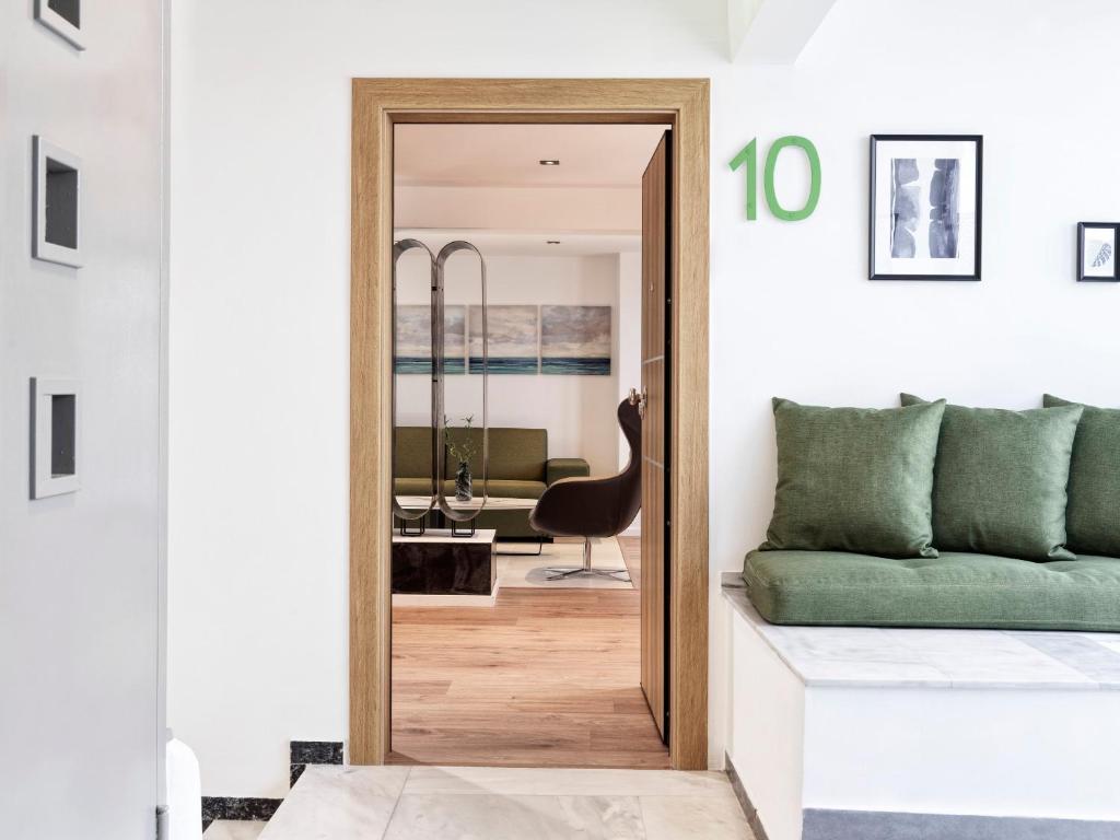 Posedenie v ubytovaní Kolonaki 8 - Design Suites & Lofts