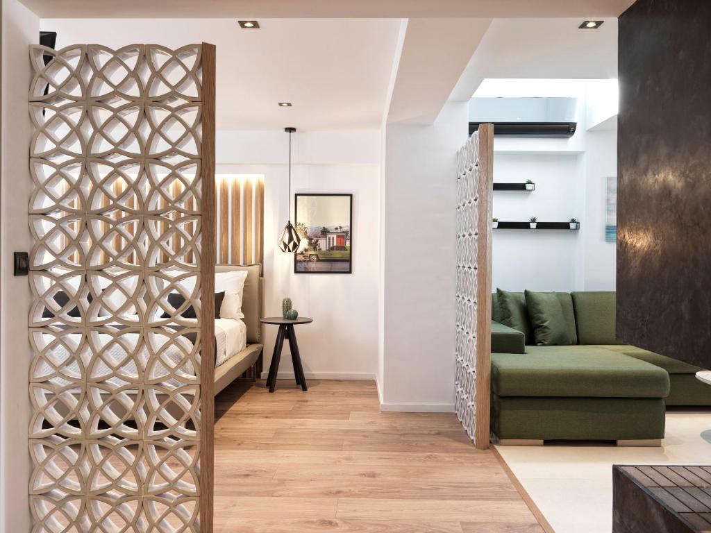 Posedenie v ubytovaní Kolonaki 8 - Design Suites & Lofts