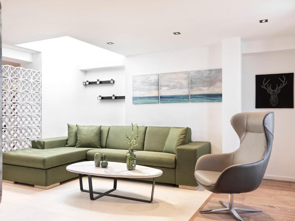 Posedenie v ubytovaní Kolonaki 8 - Design Suites & Lofts