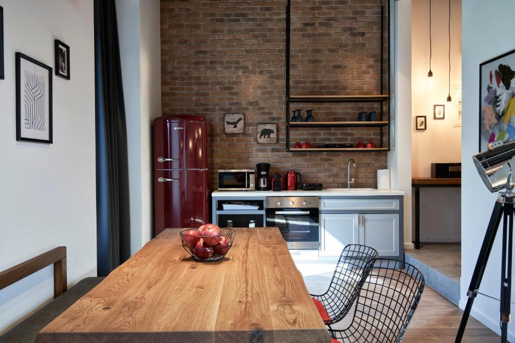 Kuchyňa alebo kuchynka v ubytovaní Kolonaki 8 - Design Suites & Lofts