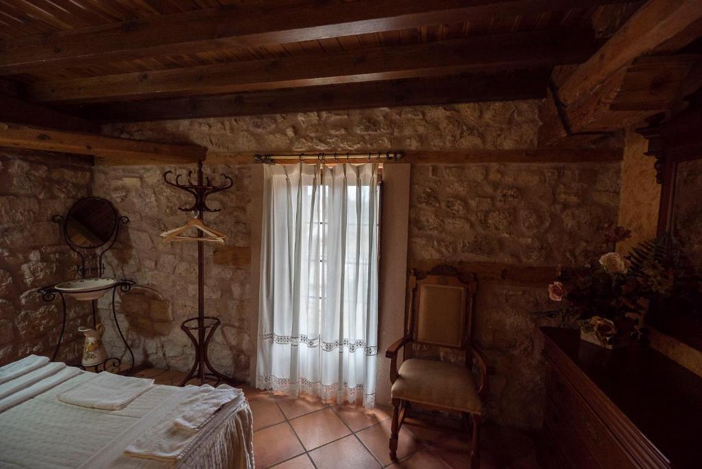 Posteľ alebo postele v izbe v ubytovaní Alojamiento Rural Molino Del Batan