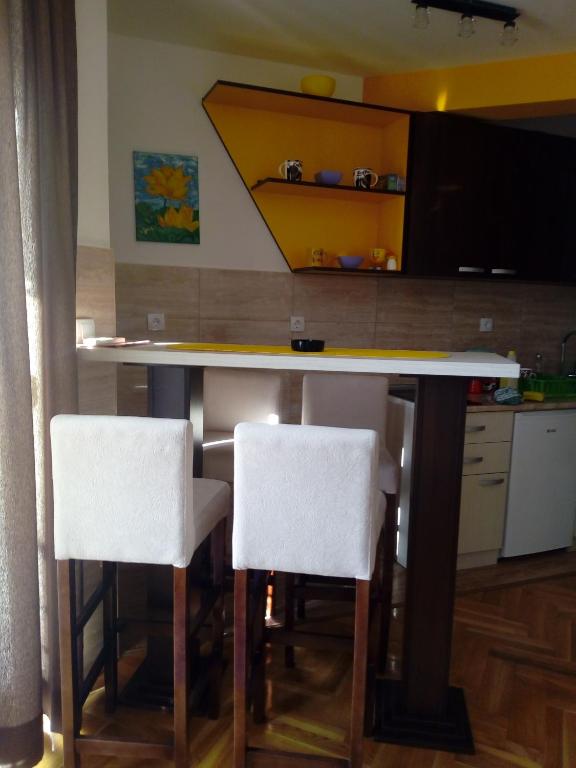 Kuchyň nebo kuchyňský kout v ubytování Tanja 1