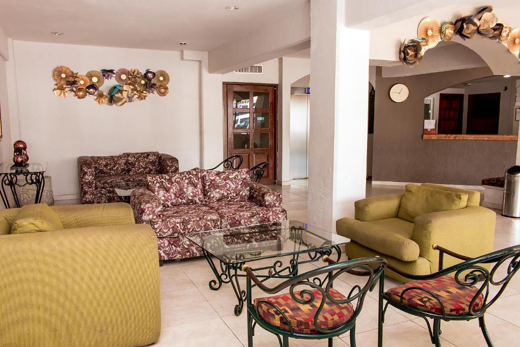Posezení v ubytování Hotel Batab