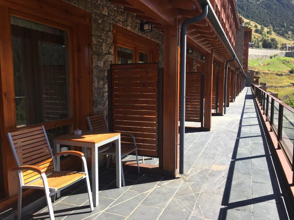 Balkón nebo terasa v ubytování Sport Hotel Hermitage & Spa