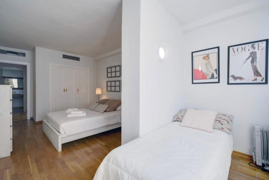 Postel nebo postele na pokoji v ubytování Casa Valentuñana - Marbella Centro