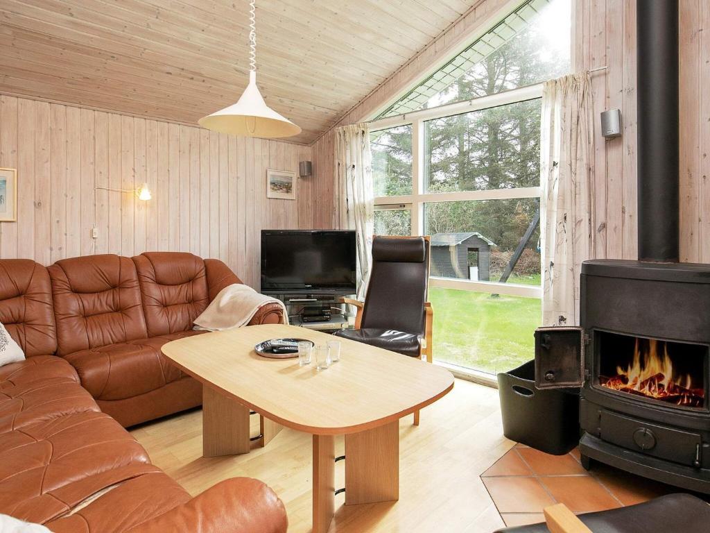 Posezení v ubytování Luxury Retreat in Lonstrup Oasis-By Traum
