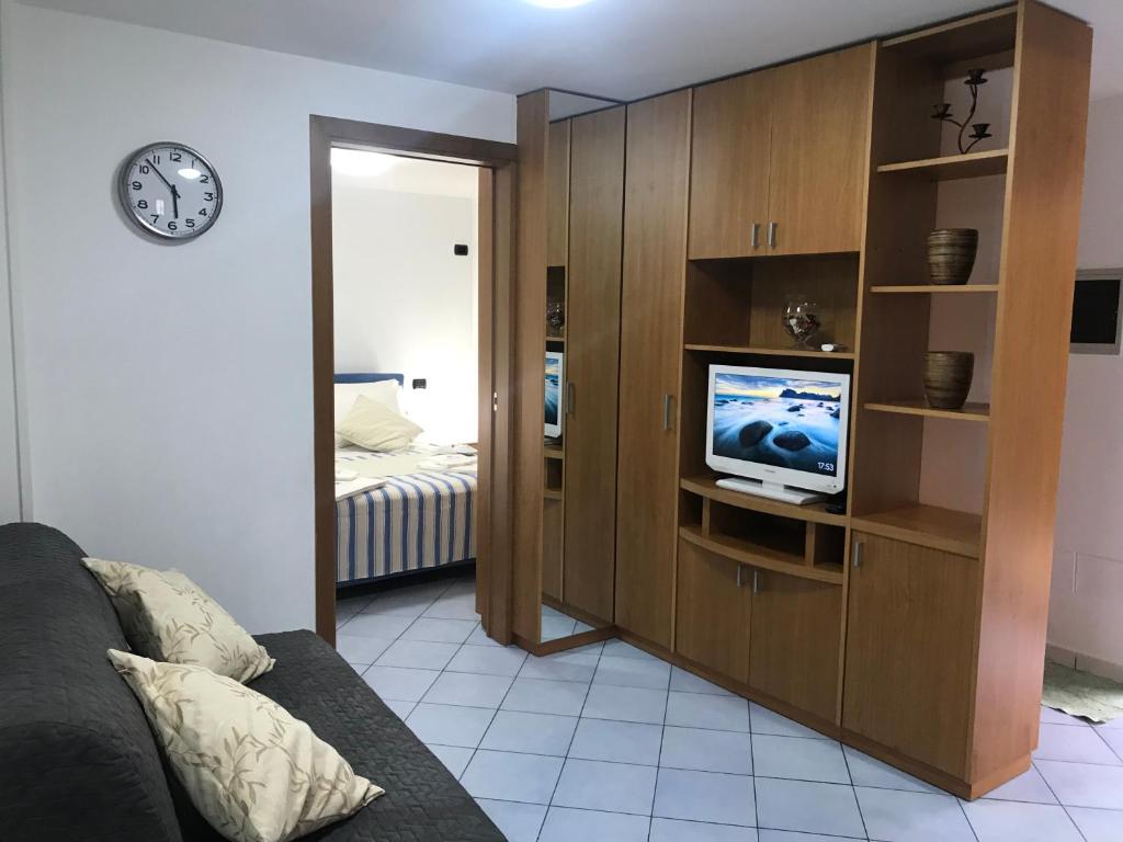A television and/or entertainment centre at a casa mia holiday rental