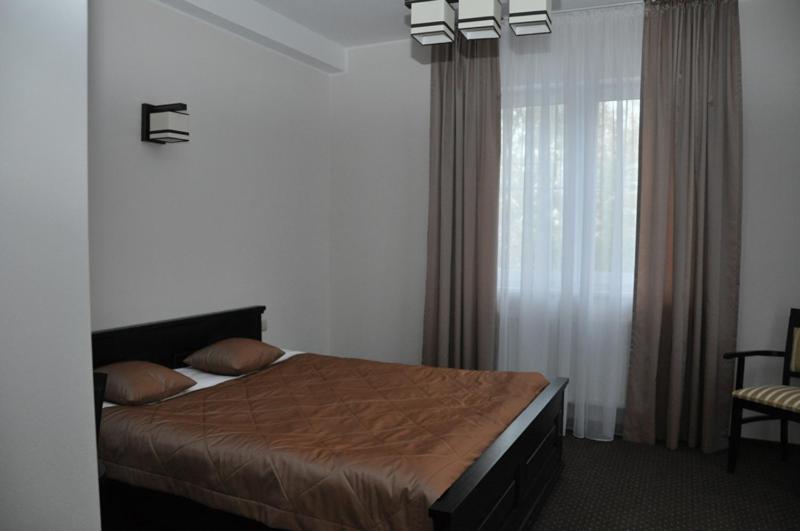 Postel nebo postele na pokoji v ubytování Villa Szamocin