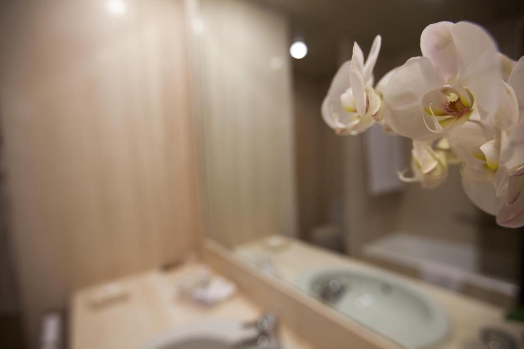 
Een badkamer bij Palace Hotel
