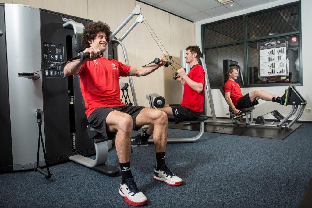 Fitness centrum a/nebo fitness zařízení v ubytování Let's Meet Elewijt