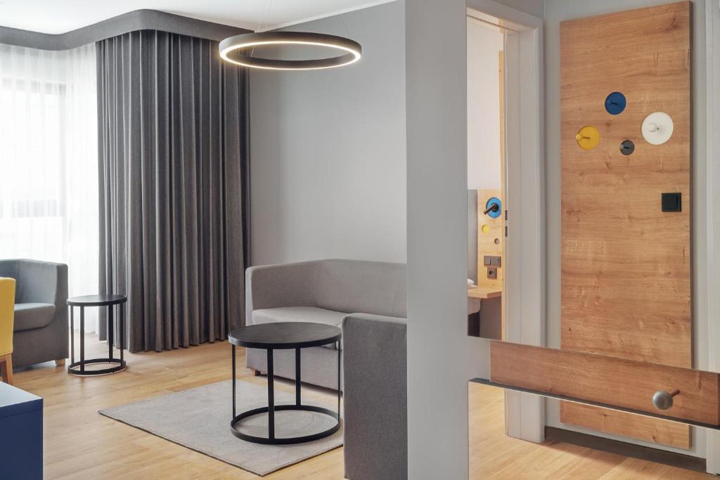 Posezení v ubytování HOTEL NUMBER ONE BY GRANO Gdańsk - GRANO LIFE Gdańsk