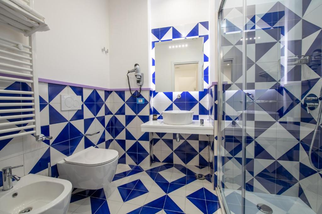 Koupelna v ubytování Gea Suite B&B