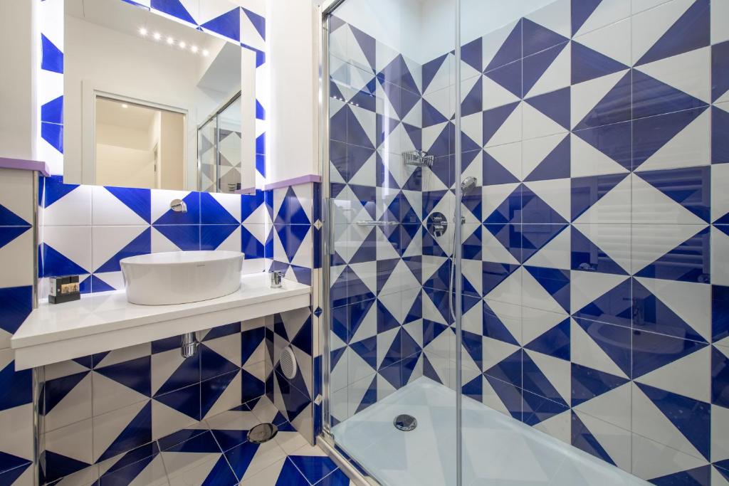 Koupelna v ubytování Gea Suite B&B