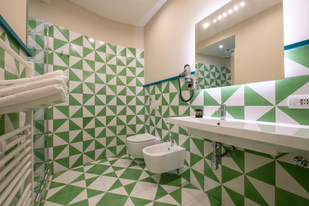 Koupelna v ubytování Gea Suite B&B