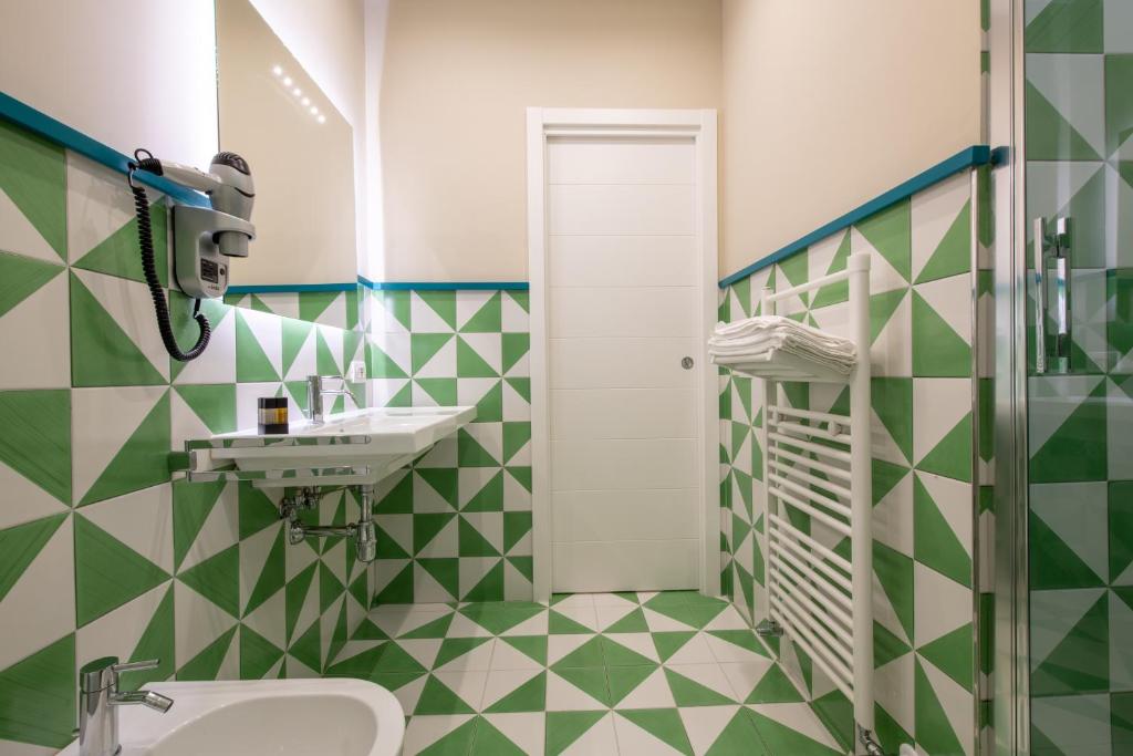 Koupelna v ubytování Gea Suite B&B