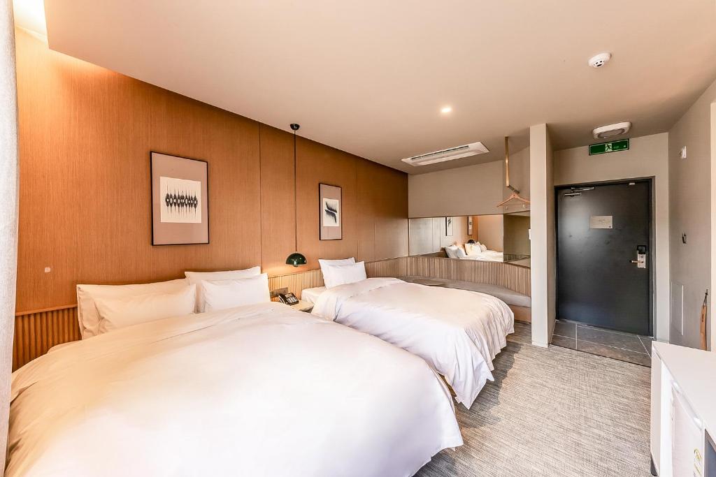 Brown-Dot Hotel Ulsan-Sincheon - Habitación Doble Deluxe