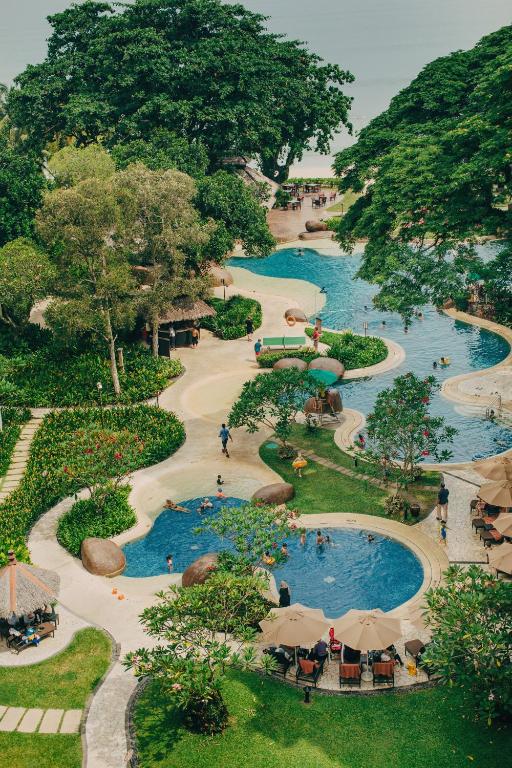 Bazén v ubytování Shangri-La Rasa Sayang, Penang nebo v jeho okolí