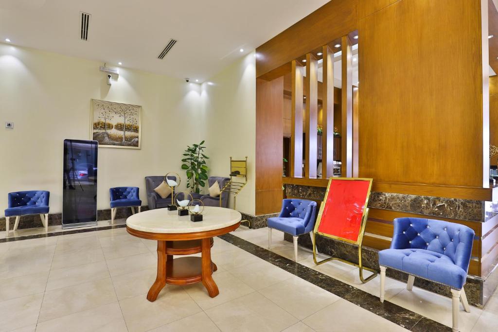 Posezení v ubytování Dreams Houses furnished Suites