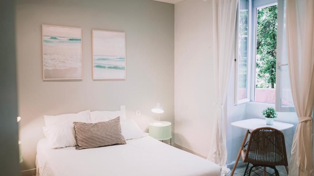 Postel nebo postele na pokoji v ubytování Coliving Biarritz