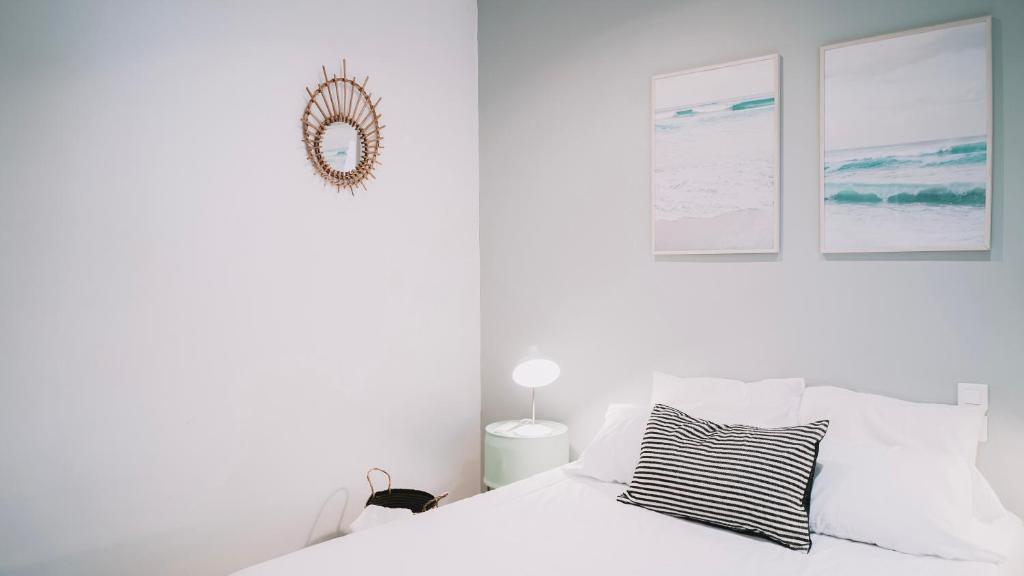 Postel nebo postele na pokoji v ubytování Coliving Biarritz