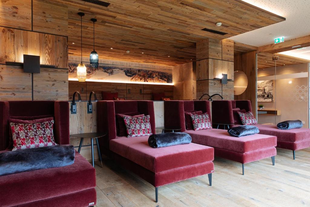 Posezení v ubytování Hotel Sonnenspitze
