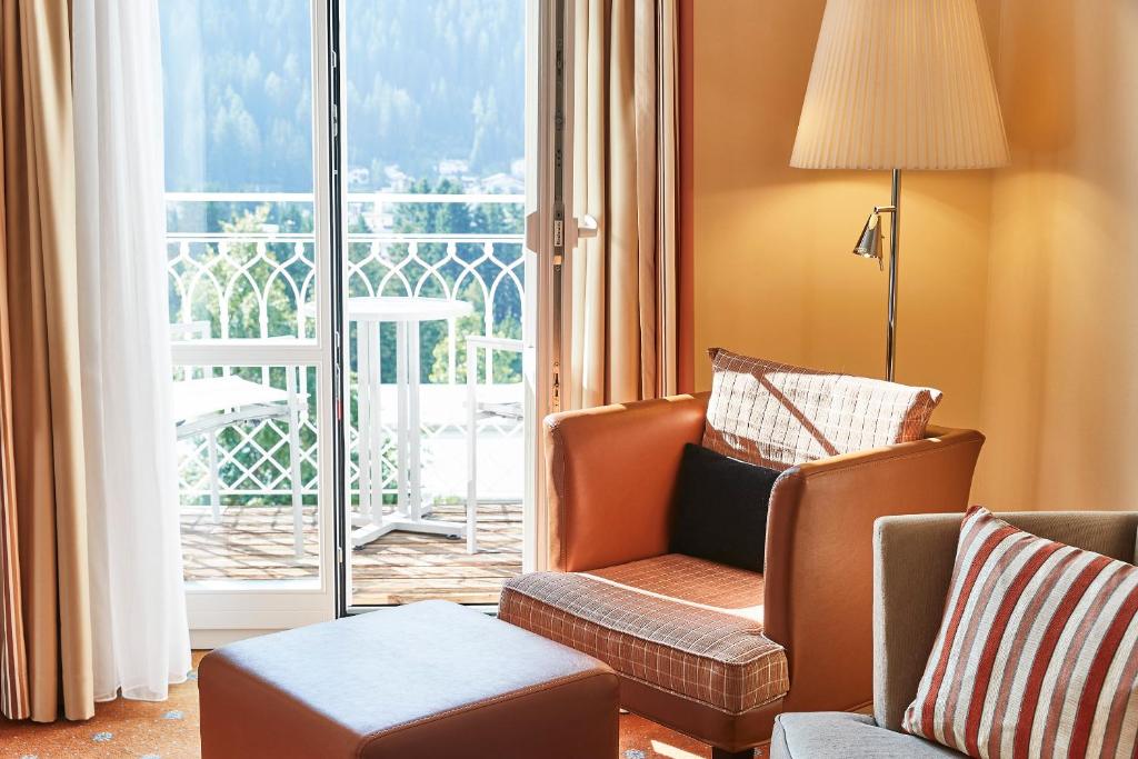 Posezení v ubytování Steigenberger Icon Grandhotel Belvédère