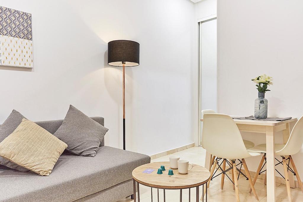 Posezení v ubytování LEEWAYS LOFT XVI in GRAN VÍA