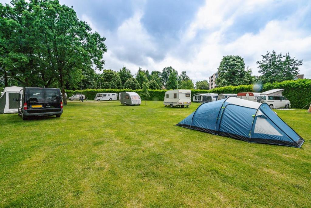 Zahrada ubytování Camping Hitjesvijver