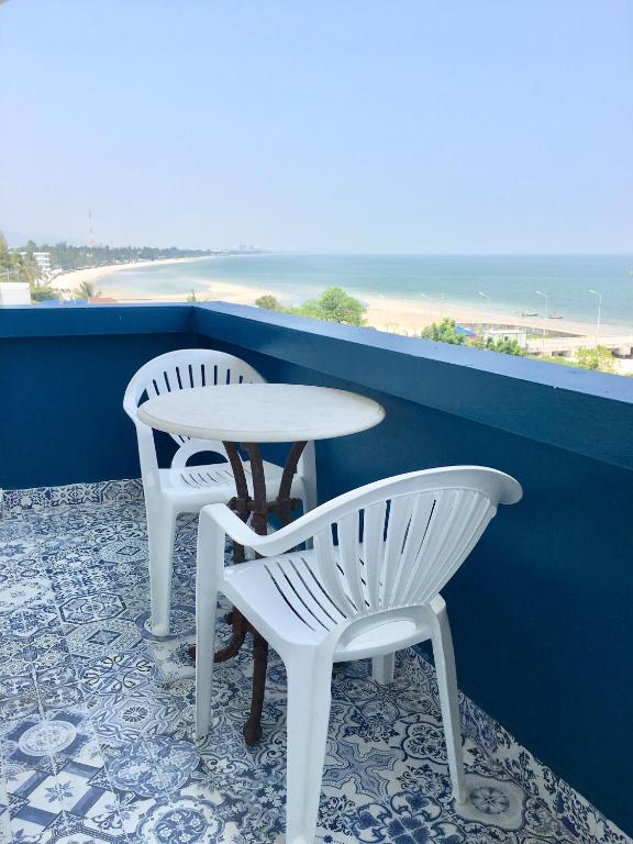 Balkón nebo terasa v ubytování PierView Rooms