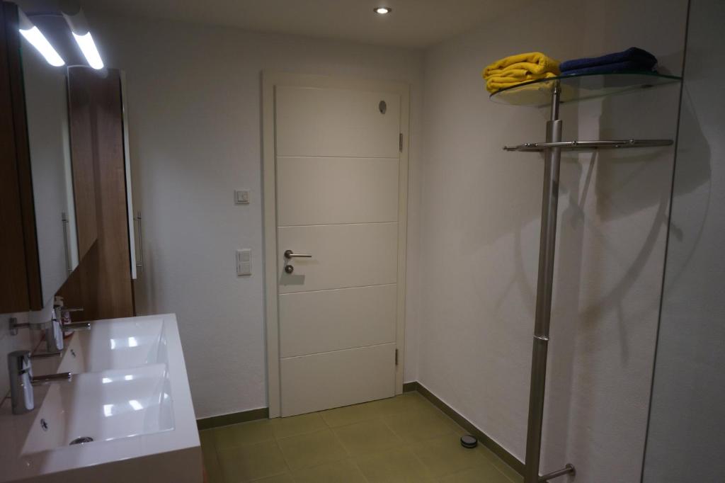 Koupelna v ubytování Appartement Deisl