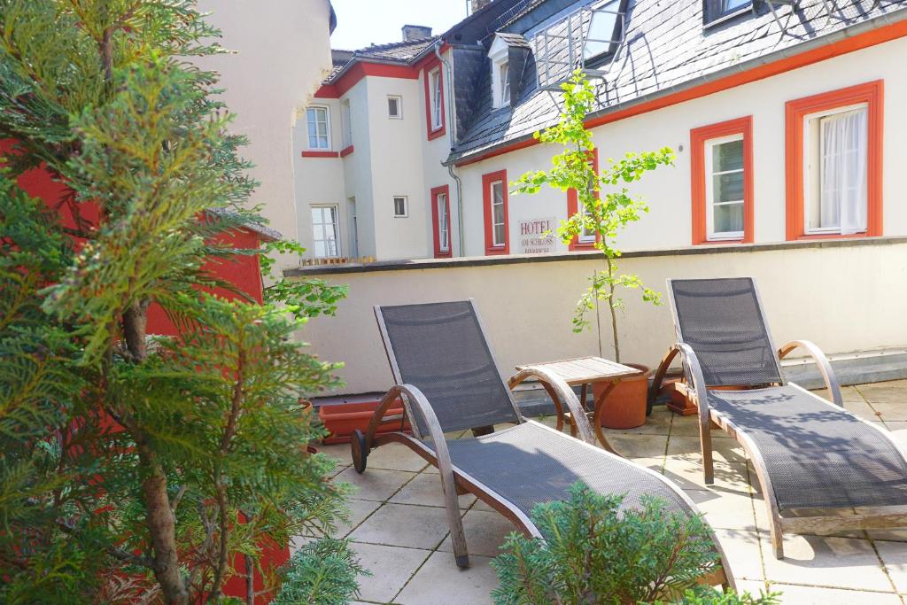 Zahrada ubytování Hotel Am Schloss Biebrich
