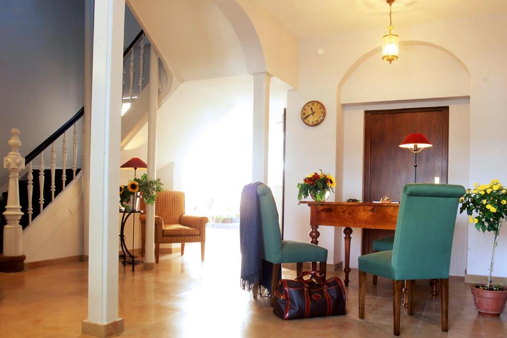 Posezení v ubytování Hotel Am Schloss Biebrich