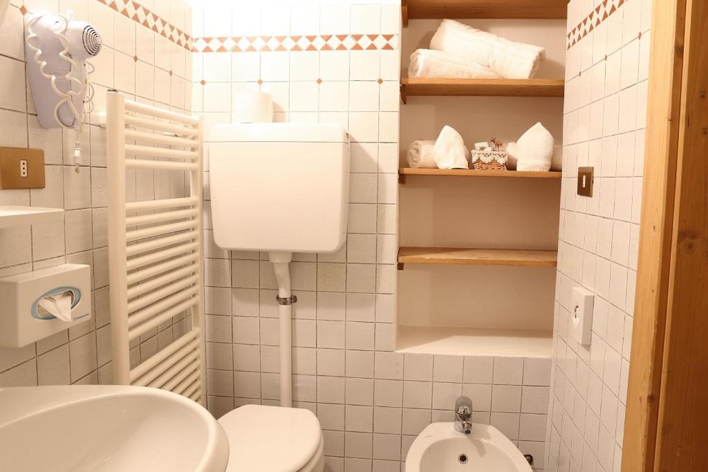 Ванная комната в Baita Luleta