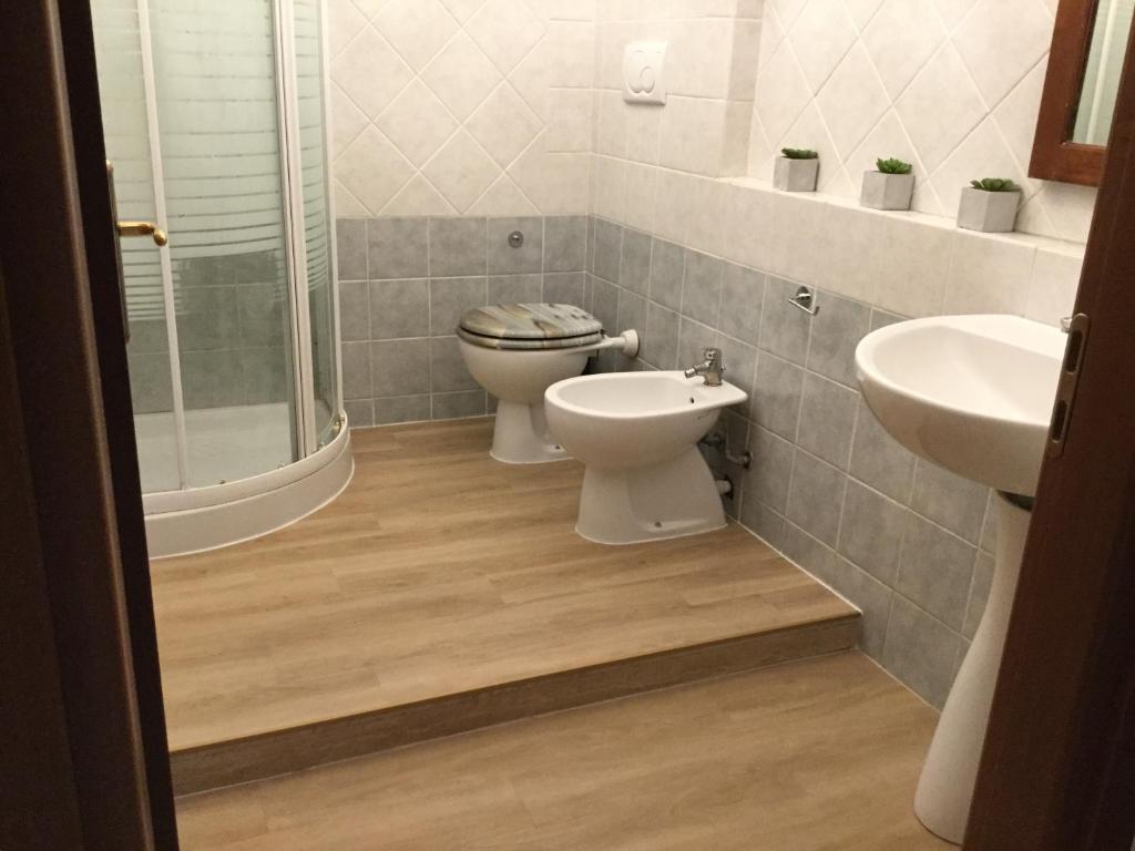 Kúpeľňa v ubytovaní New Alex Home. Al Teatro.