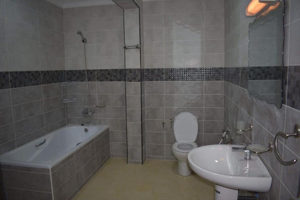 Koupelna v ubytování HOTEL MENABE